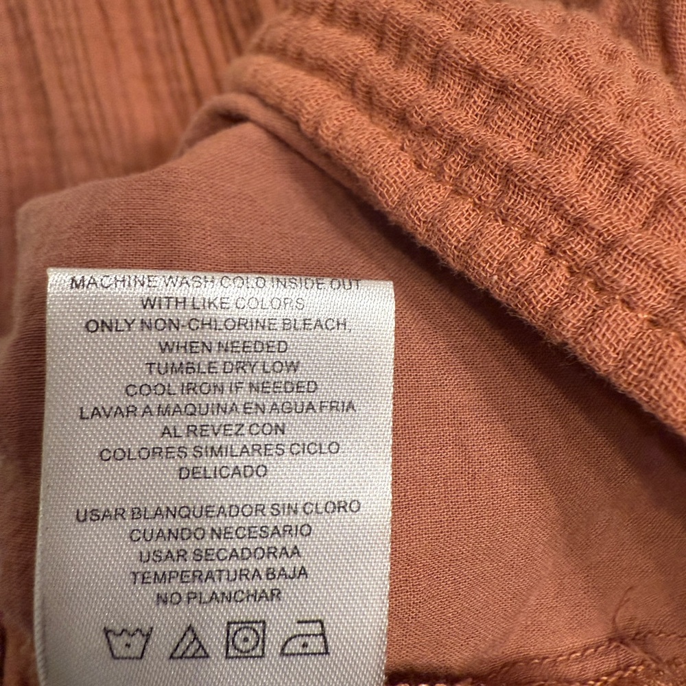 Copper Key Rust Textured Dress - Picture 9 of 12